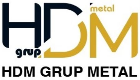 HDM Grup Metal Logo